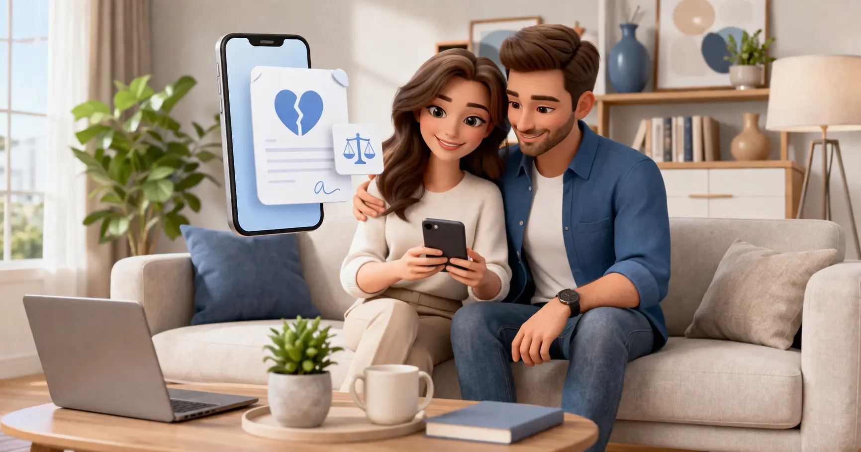 Розлучення через Дію онлайн на смартфоні