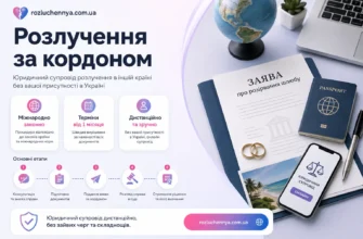 Розлучення за кордоном з юридичним супроводом дистанційно та оформленням документів