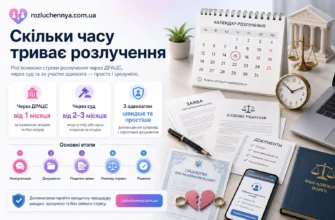 Скільки часу триває розлучення через ДРАЦС, суд та з адвокатом