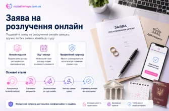 Заява на розлучення онлайн через суд в Україні з дистанційним юридичним супроводом