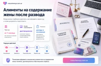 Алименты на содержание жены после развода через суд