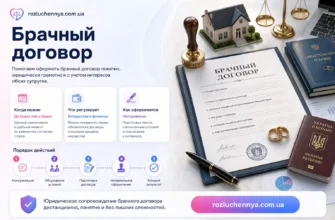 Брачный договор в Украине, юридическое оформление условий между супругами