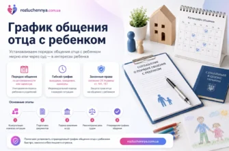 График общения отца с ребенком после развода