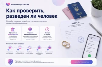 Проверка семейного статуса и информации о разводе через официальные документы