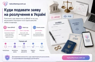 Куди подавати заяву на розлучення в Україні — вибір між ДРАЦС, судом та онлайн супроводом адвоката