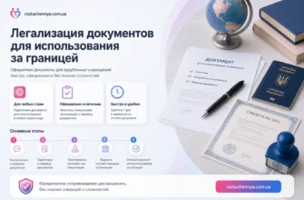Легализация документов для использования за границей с апостилем, переводом и юридическим сопровождением
