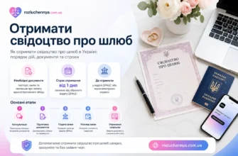 Отримати свідоцтво про шлюб в Україні через ДРАЦС або онлайн