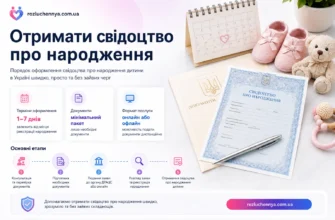 Отримати свідоцтво про народження дитини в Україні онлайн та через ДРАЦС