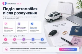 Поділ автомобіля після розлучення між подружжям в Україні