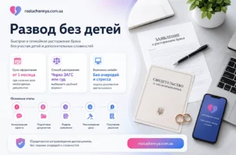 Развод без детей через суд или ЗАГС с дистанционным юридическим сопровождением