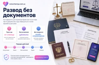 Развод без документов с дистанционным юридическим сопровождением
