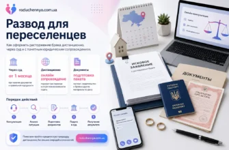 Развод для переселенцев с дистанционным юридическим сопровождением