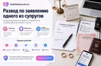 Развод по заявлению одного из супругов с документами и юридическим сопровождением