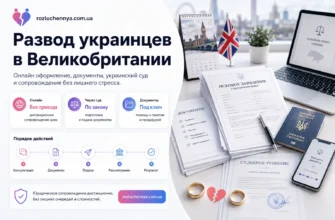 Развод украинцев в Великобритании онлайн через украинский суд