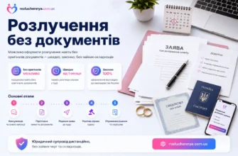 Розлучення без документів онлайн в Україні через суд та дистанційний супровід адвоката