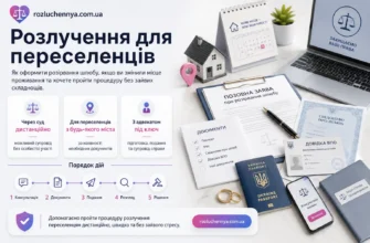 Розлучення для переселенців з документами, довідкою ВПО та онлайн-супроводом адвоката