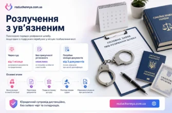 Розлучення з ув’язненим через суд дистанційно з підготовкою документів