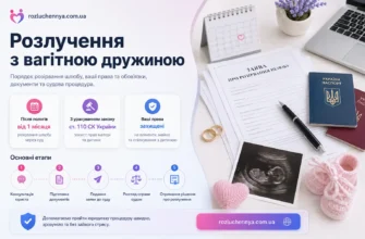 Розлучення з вагітною дружиною через суд та юридичний супровід