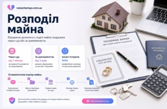 Розподіл майна подружжя через суд та юридичний супровід в Україні