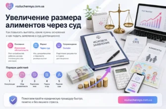 Увеличение размера алиментов через суд с документами, расчетом выплат и юридическим сопровождением