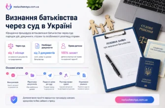 Визнання батьківства через суд в Україні, позовна заява, документи та юридичний супровід справи