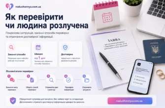 Перевірка сімейного стану та факту розлучення через офіційні документи і реєстри