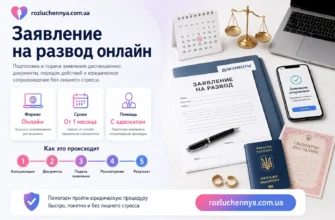Заявление на развод онлайн с дистанционной подачей документов и юридическим сопровождением